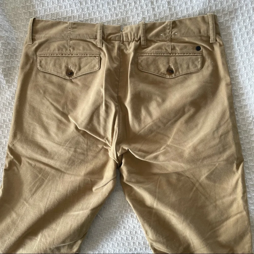 Men's Tan Chinos - Picture 2 of 5